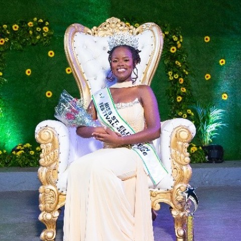 Miss St. Elizabeth Festival Queen 2026, Moy-Ann Reid, poses following her victory in the parish coronation competition on Saturday, June 20, at the St. Elizabeth Technical High School in Santa Cruz. The aspiring Mechanical Engineer will represent St. Elizabeth in the National Miss Jamaica Festival Queen Competition in August.
