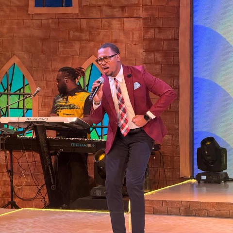 Chelule Miller performs during this season's Jamaica Gospel Star Competition.