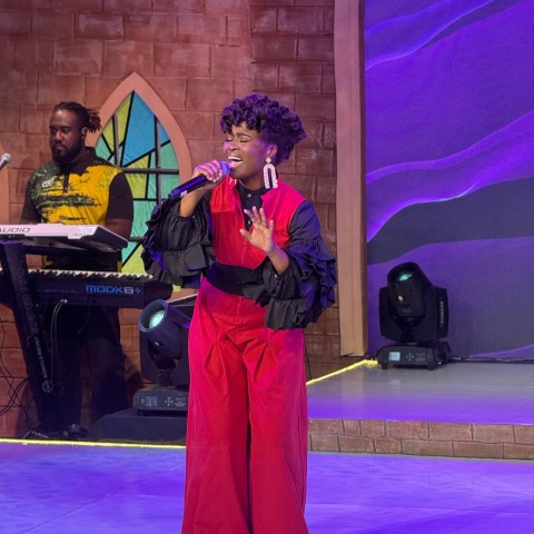 D'Andra Brown performs during this season's Jamaica Gospel Star Competition.