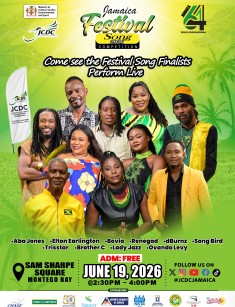 2026 Festival Song Montego Bay LIVE Performance