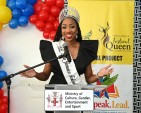 Miss Jamaica Festival Queen 2025 Brithney Clarke, at the launch of her National Project, READ.SPEAK.LEAD
